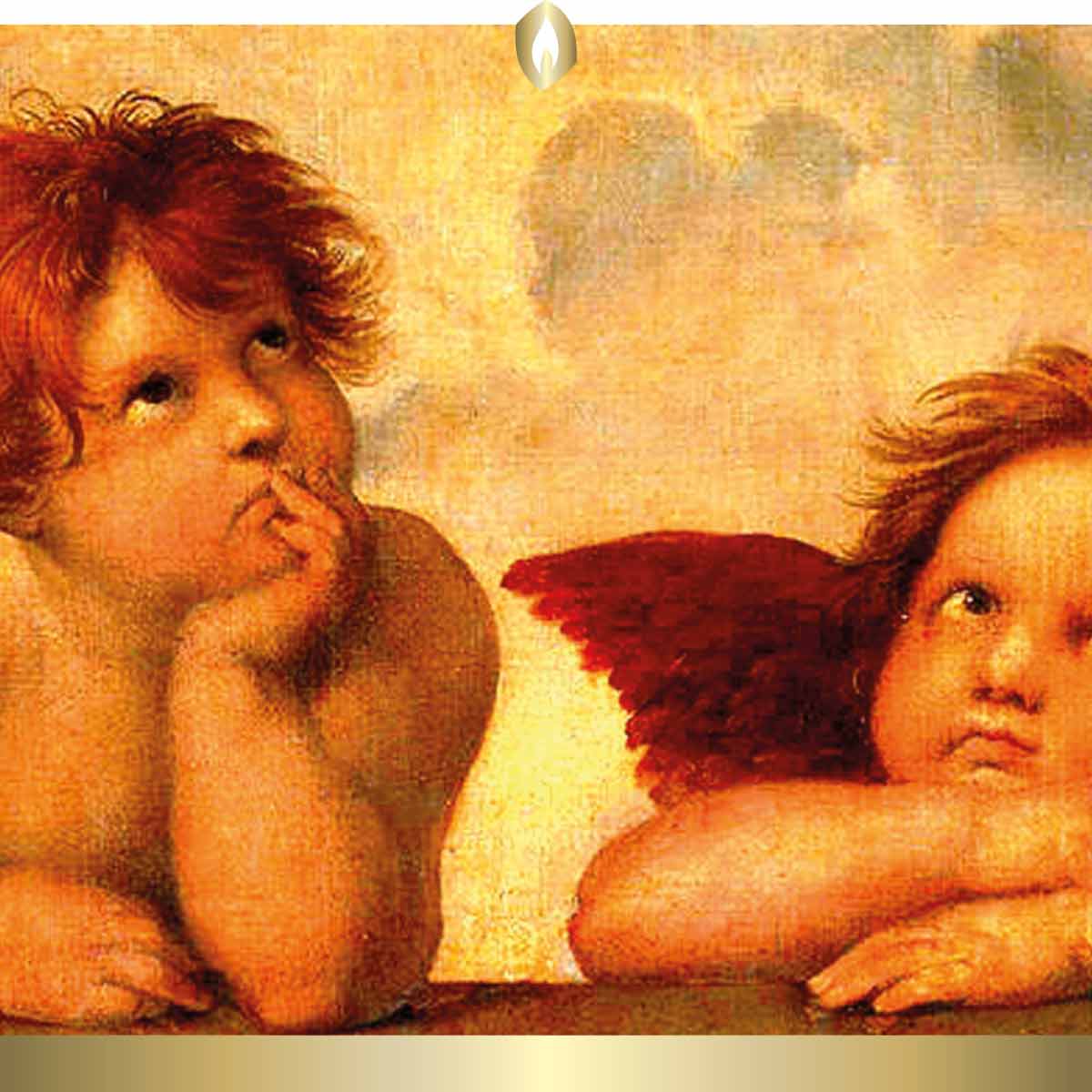 Motiv zwei Engel, Gemälde