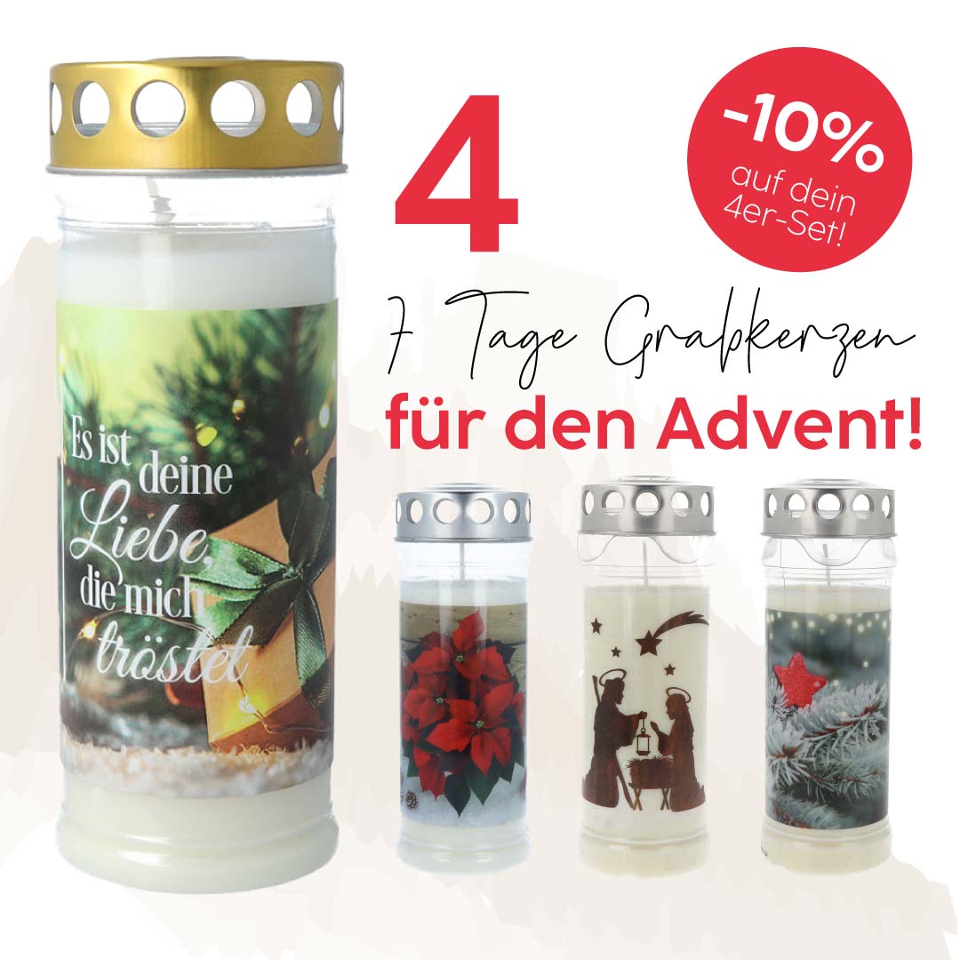 4er Set Advent -10% sparen