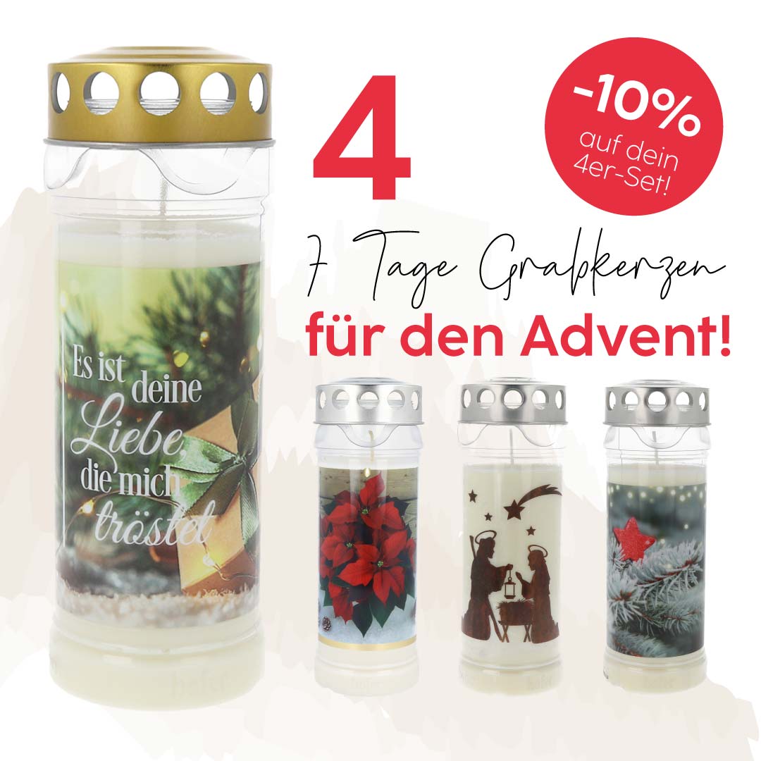 4er Set Advent -10% sparen