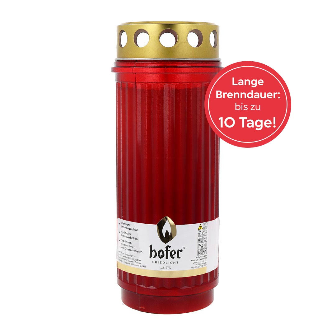 Hofer Dauerbrenner ELEGANCE, rot